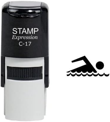 Freestyle Swimming Self Inking Rubber Stamp (SH-6221)