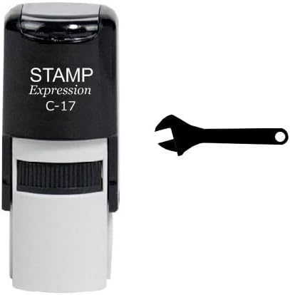 Wrench Tool Self Inking Rubber Stamp (SH-6949)