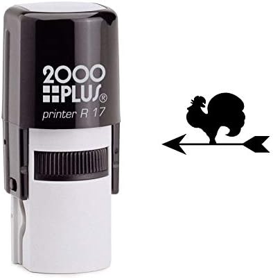 Rooster Weather Vane Self Inking Rubber Stamp (SH-6751)