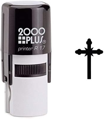 Cruz de Luto Self Inking Rubber Stamp (SH-6647)