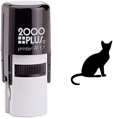 Sophisticated Feline Self Inking Rubber Stamp (SH-6670)