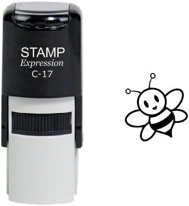 Cute Honeybee Self Inking Rubber Stamp (SH-6528)