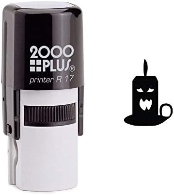 Spooky Candle Self Inking Rubber Stamp (SH-6623)