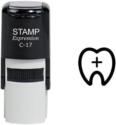 Tooth and Dentistry Self Inking Rubber Stamp (SH-6235)