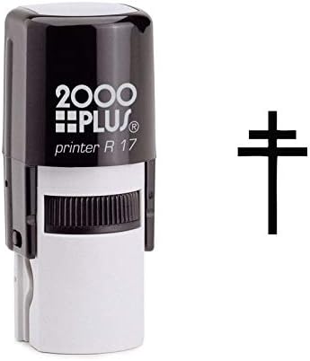 Patriarchal Cross Self Inking Rubber Stamp (SH-6556)