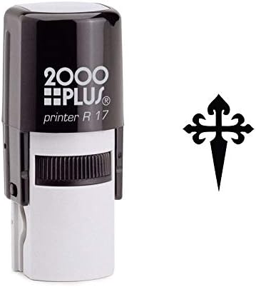 Cross of Saint James Self Inking Rubber Stamp (SH-6649)