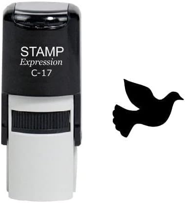 Flying Dove Self Inking Rubber Stamp (SH-6089)