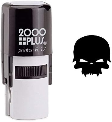 Monster Skull Self Inking Rubber Stamp (SH-6610)