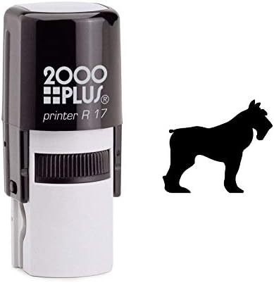 Schnauzer Dog Self Inking Rubber Stamp (SH-6686)