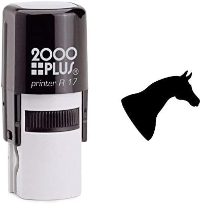 Black Knight Horse Self Inking Rubber Stamp (SH-6878)