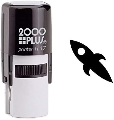 Space Rocket Self Inking Rubber Stamp (SH-6688)