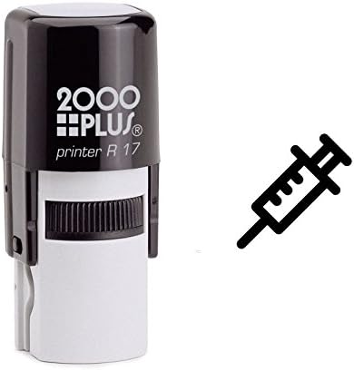 Syringe Medical Apparatus Self Inking Rubber Stamp (SH-6344)