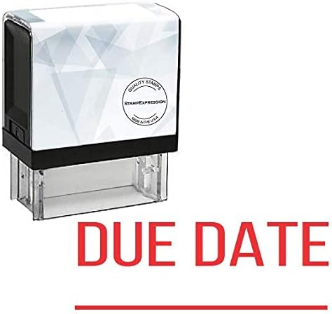 Due Date with line Office Self Inking Rubber Stamp (SH-5507)