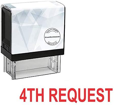 4TH Request Office Self Inking Rubber Stamp (SH-5185)