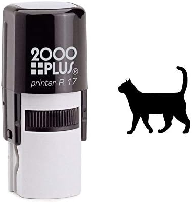 Cat Regal Walk Self Inking Rubber Stamp (SH-6666)