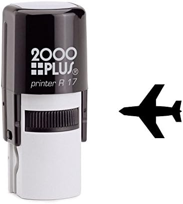 Large Airplane Self Inking Rubber Stamp (SH-6271)