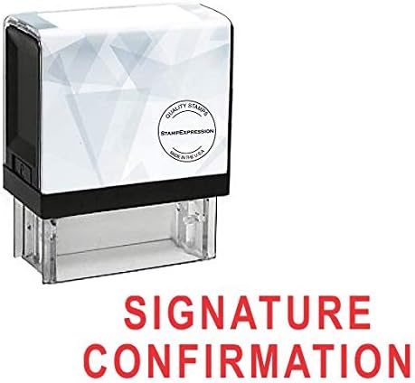 Signature Confirmation Office Self Inking Rubber Stamp (SH-5393)