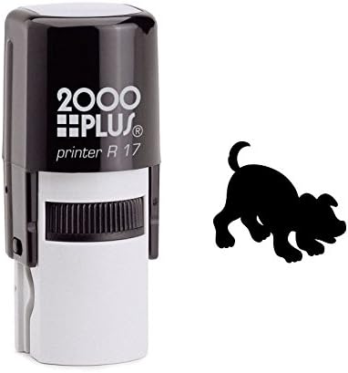 Playful Puppy Dog Self Inking Rubber Stamp (SH-6399)