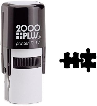 Puzzle Pieces Self Inking Rubber Stamp (SH-6352)