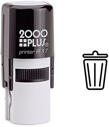 Garbage Can Self Inking Rubber Stamp (SH-6085)