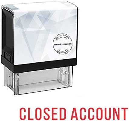 Closed Account Office Self Inking Rubber Stamp (SH-5681)