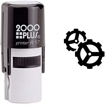 Machine Gears Self Inking Rubber Stamp (SH-6820)