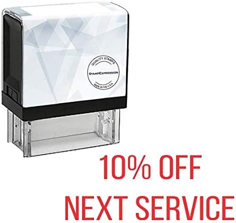 10% Off Next Service Auto Office Self Inking Rubber Stamp (SH-5939)
