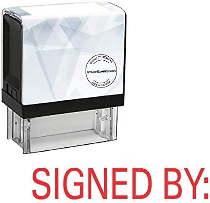 Signed by Office Self Inking Rubber Stamp (SH-5632)