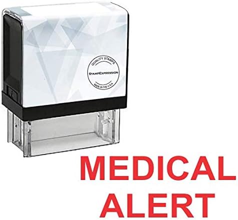 Medical Alert Office Self Inking Rubber Stamp (SH-5737)
