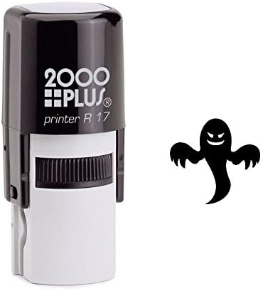 Flying Spooky Ghost Self Inking Rubber Stamp (SH-6162)