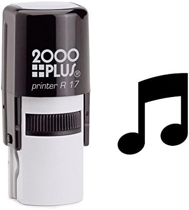 Beamed Eighth Notes Self Inking Rubber Stamp (SH-6029)