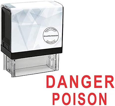 Danger Poison Office Self Inking Rubber Stamp (SH-5925)