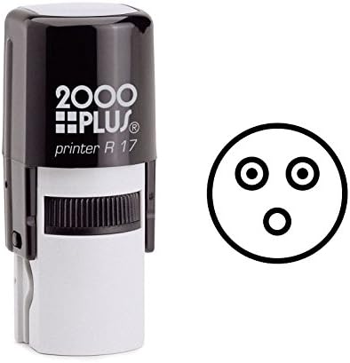 Surprised Smiley Self Inking Rubber Stamp (SH-6021)