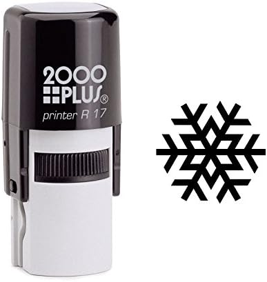 Starry Snowflake Self Inking Rubber Stamp (SH-6028)