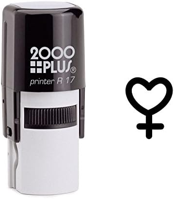 Heart Female Symbol Self Inking Rubber Stamp (SH-6216)