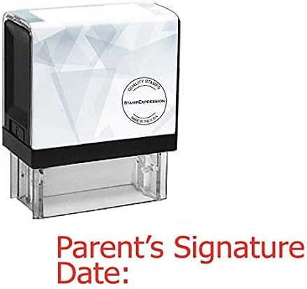 Parent's Signature Office Self Inking Rubber Stamp (SH-5044)