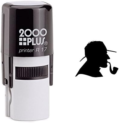 Sherlock Holmes Detective Self Inking Rubber Stamp (SH-6446)