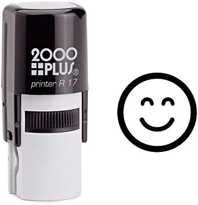 Smiley Face Self Inking Rubber Stamp (SH-6034)