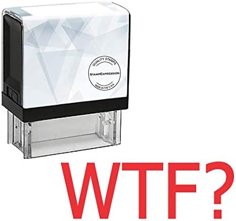 WTF? Self Inking Rubber Stamp (SH-80018)