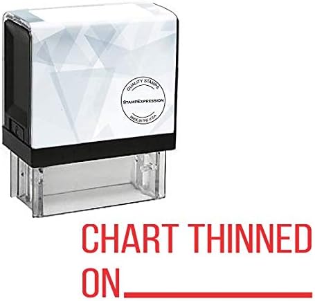 Chart Thinned ON Office Self Inking Rubber Stamp (SH-5678)