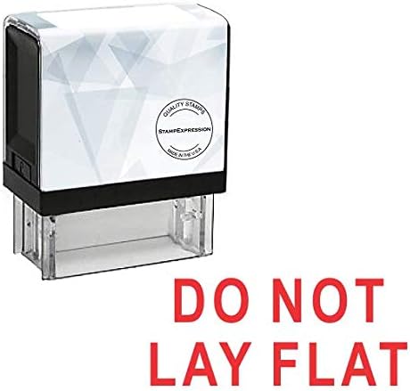 DO NOT Lay Flat Office Self Inking Rubber Stamp (SH-5888)