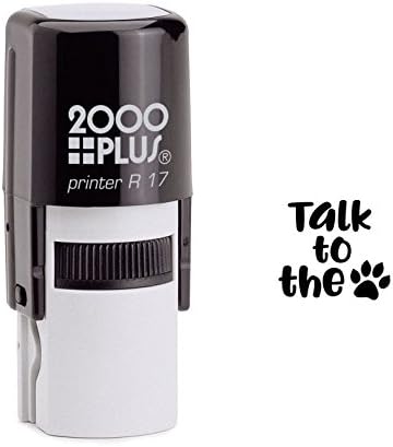 Talk to The Paw Self Inking Rubber Stamp (SH-6231)