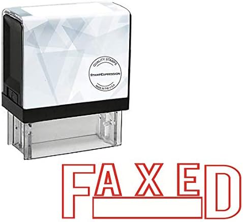 Faxed With Box Office Self Inking Rubber Stamp (SH-5028)