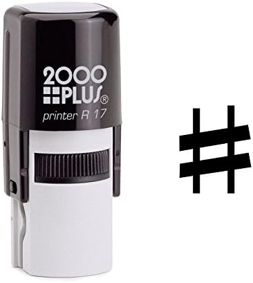 Sharp Musical Note Self Inking Rubber Stamp (SH-6278)