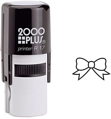 Ribbon Outline Self Inking Rubber Stamp (SH-6181)