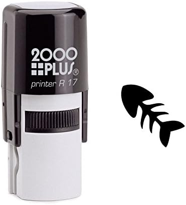 Fishbone Self Inking Rubber Stamp (SH-6137)