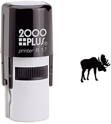 Male Moose Self Inking Rubber Stamp (SH-6041)