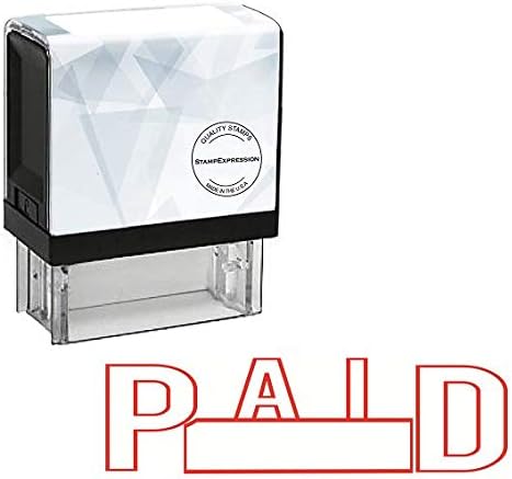 Paid With Box Office Self Inking Rubber Stamp (SH-5037)