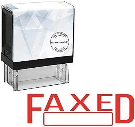Faxed With a Box Office Self Inking Rubber Stamp (SH-5077)