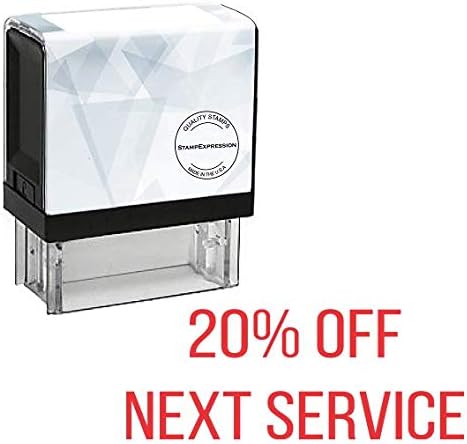 20% Off Next Service Auto Office Self Inking Rubber Stamp (SH-5941)